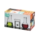 Science Flasks - zestaw trzech naczyń - LAB