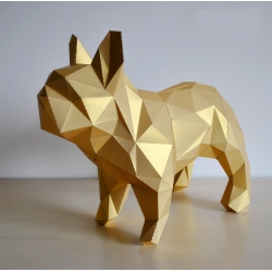 PapeRRaz - Stojący Buldog Do-It-Yourself